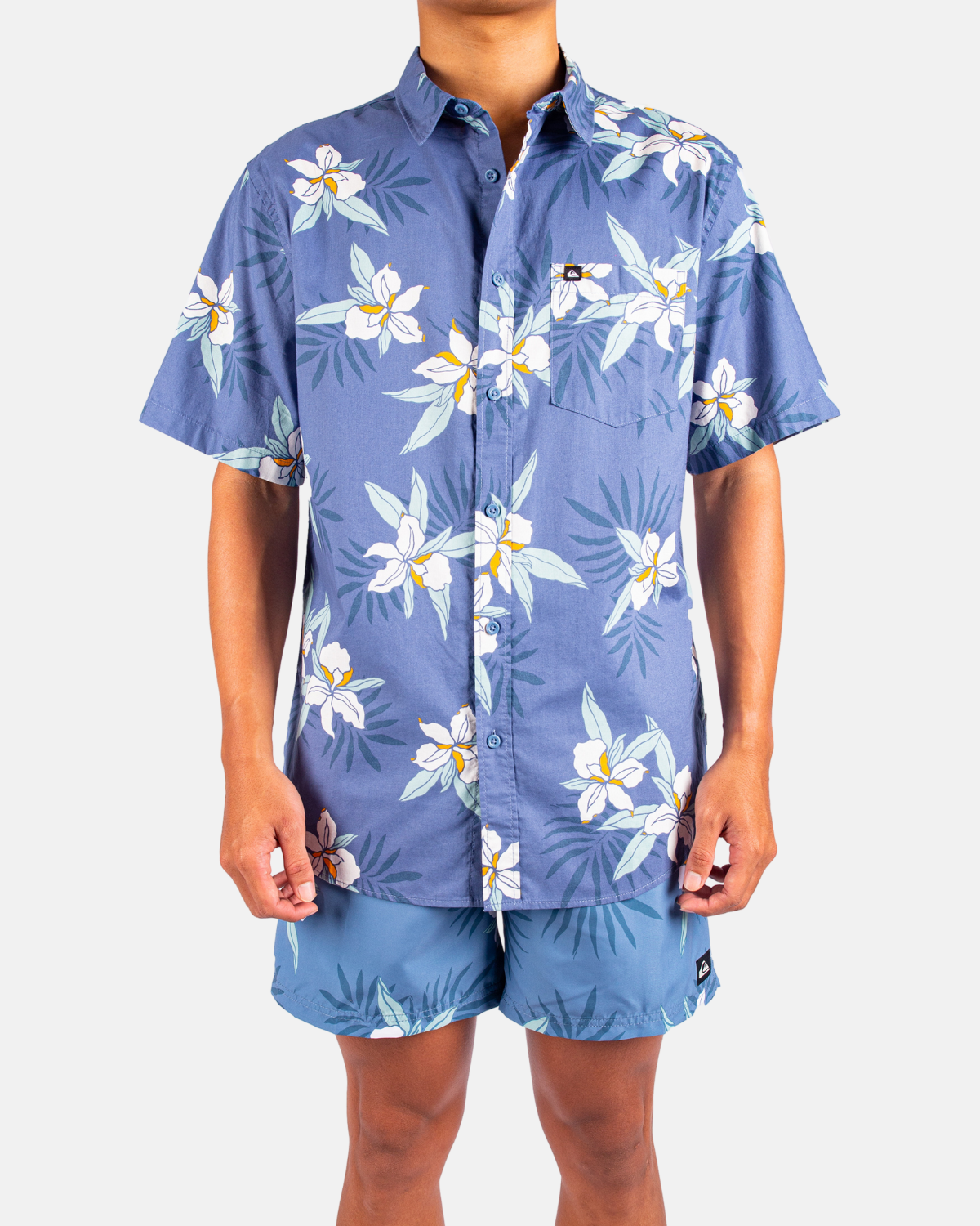 Mens Apero Classic Floral Short Sleeve Shirt - Quiksilver Malaysia