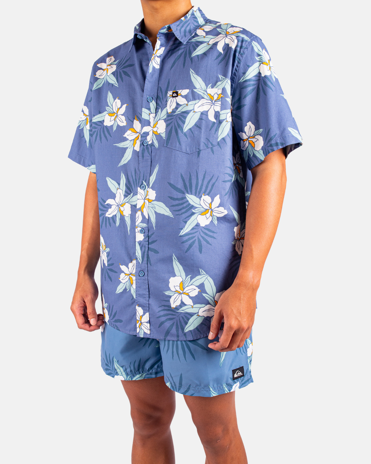 Mens Apero Classic Floral Short Sleeve Shirt - Quiksilver Malaysia