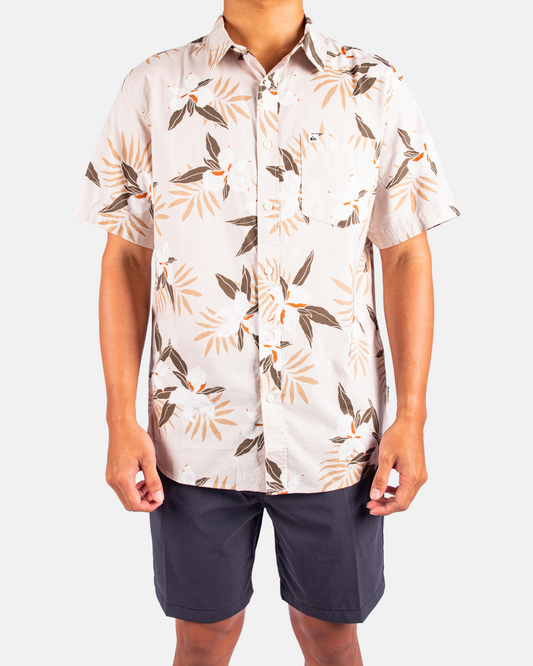 Mens Apero Classic Floral Short Sleeve Shirt - Quiksilver Malaysia