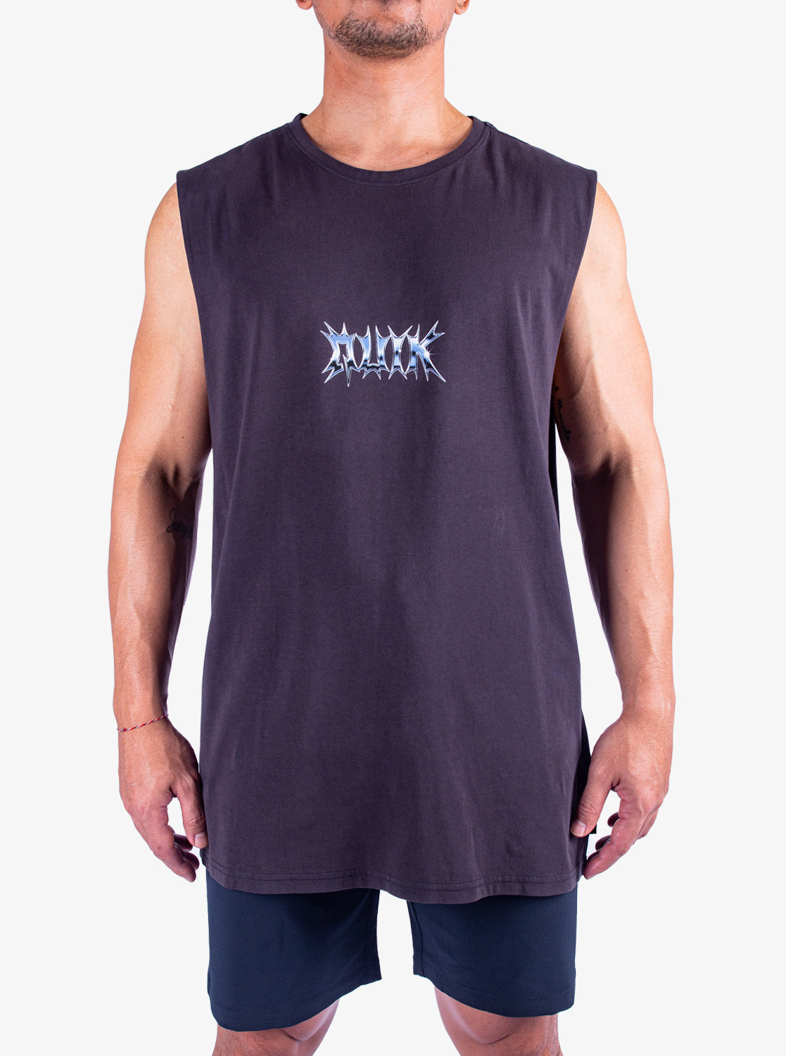 Mens Mercury Chrome Lightning Muscle Tee - Quiksilver Malaysia