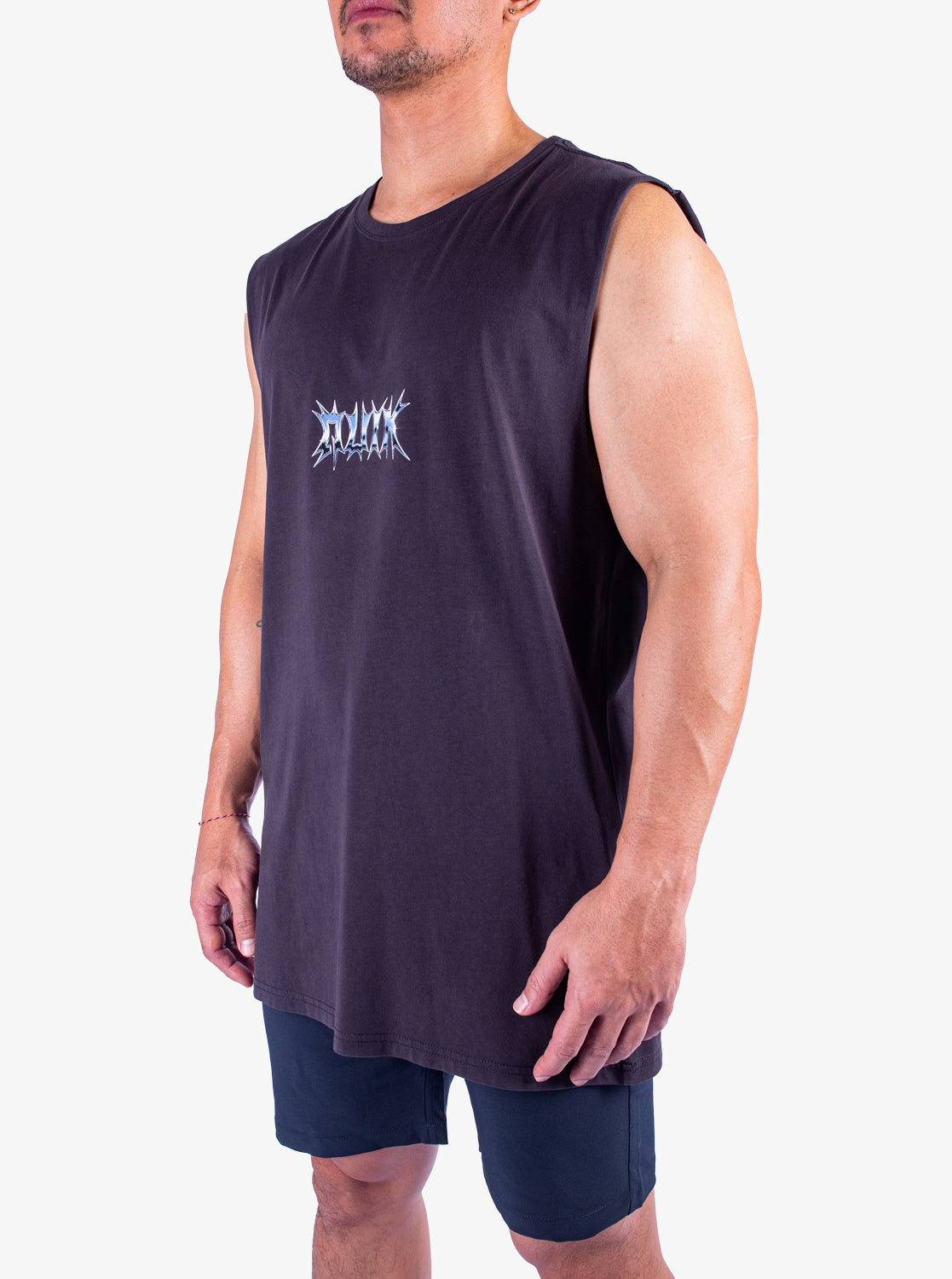 Mens Mercury Chrome Lightning Muscle Tee - Quiksilver Malaysia