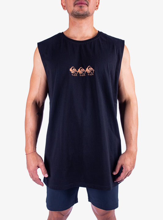 Mens Ticket To The Beach Muscle Tee - Quiksilver Malaysia