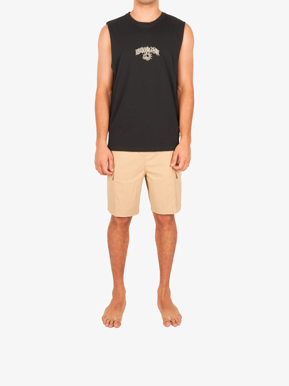 Mens No Mercy Muscle Tank Top