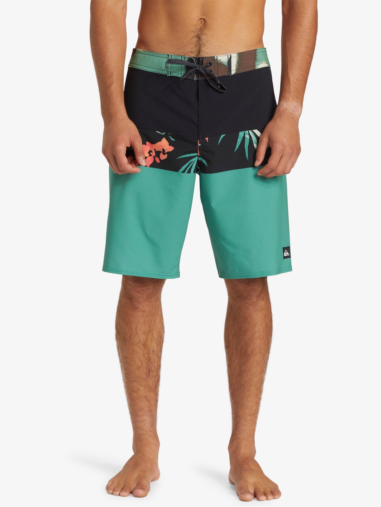 Mens Surfsilk Panel 20" Boardshorts - Quiksilver Malaysia
