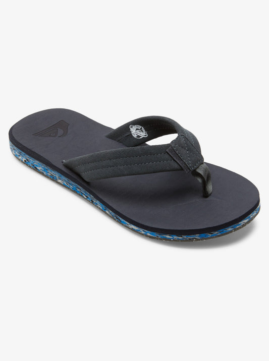 Mens Carver Suede Recycled Sandals - Quiksilver Malaysia