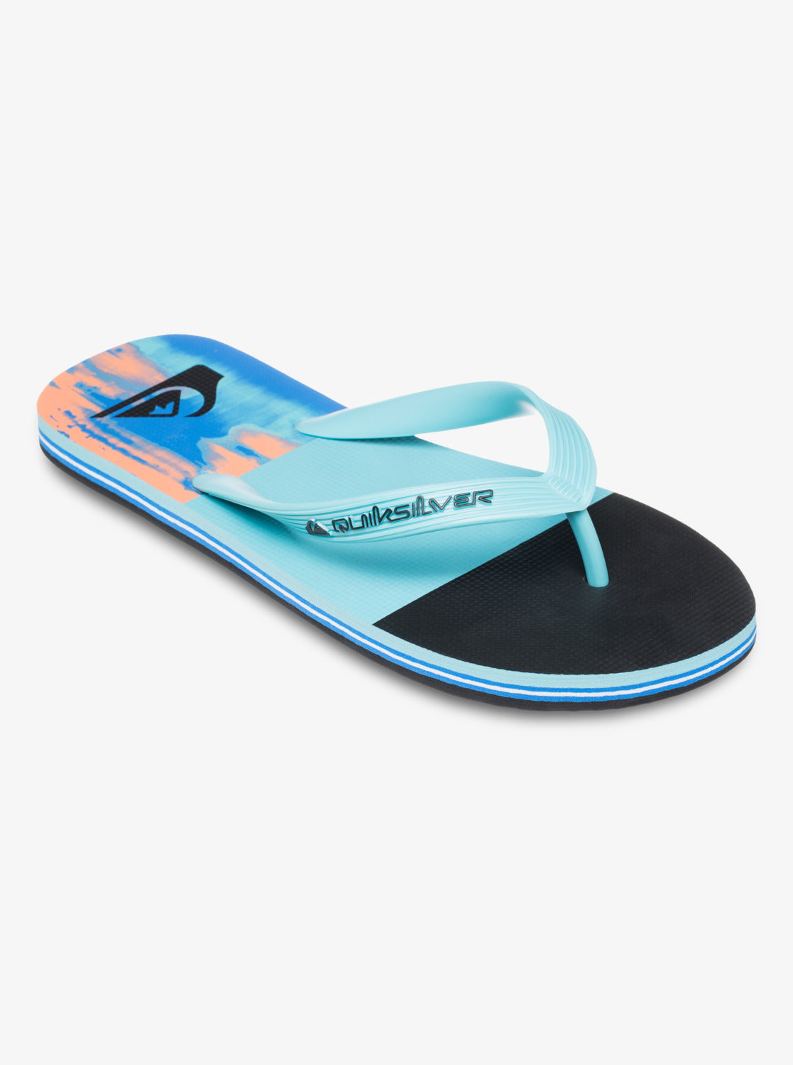 Mens Molokai Stripe 25 Flip Flops - Quiksilver Malaysia