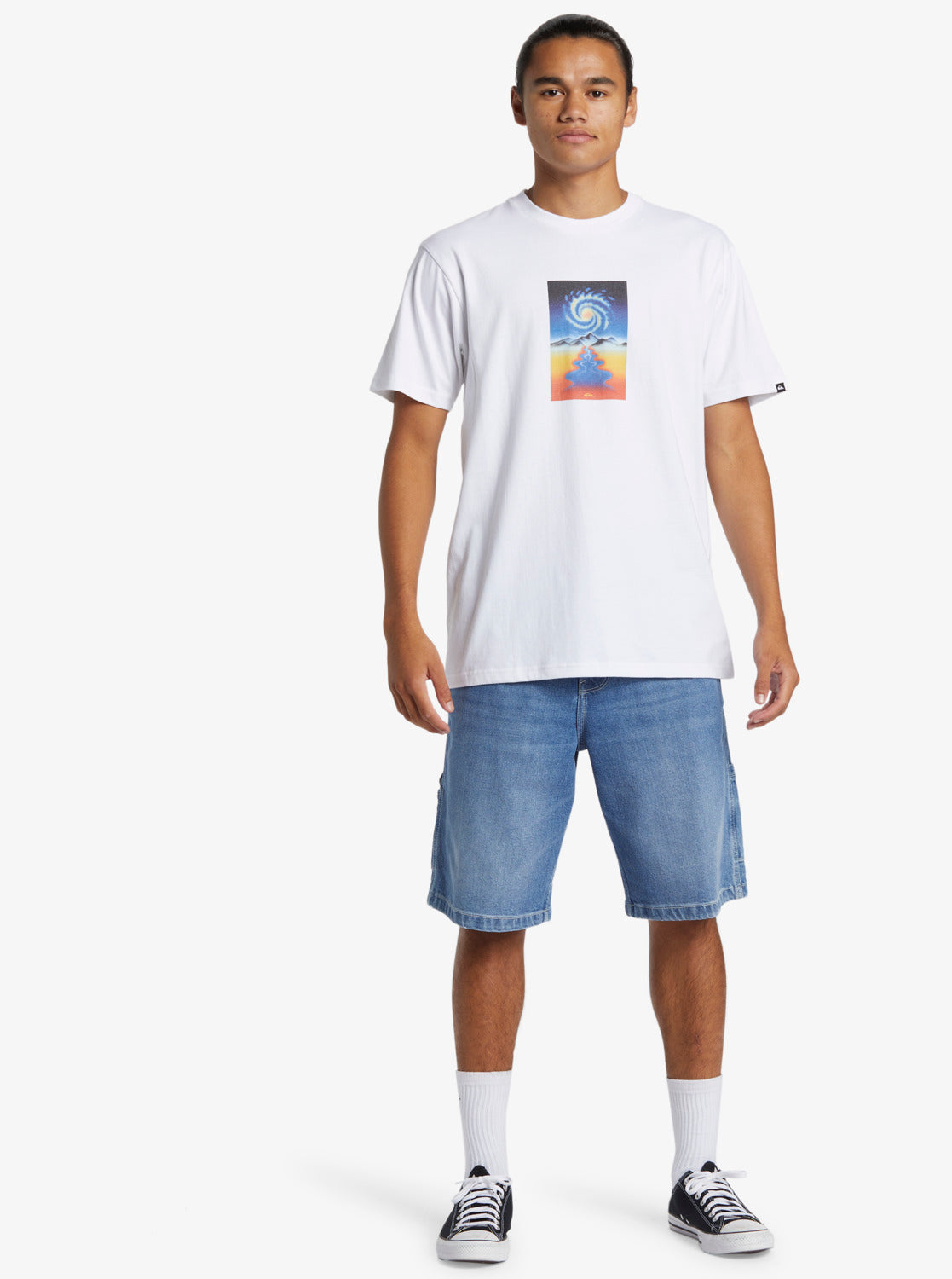 Mens Cosmic Vibrations ID T-Shirt - Quiksilver Malaysia