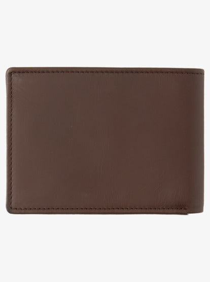 Mens Mac Tri-Fold Leather Wallet - Quiksilver Malaysia