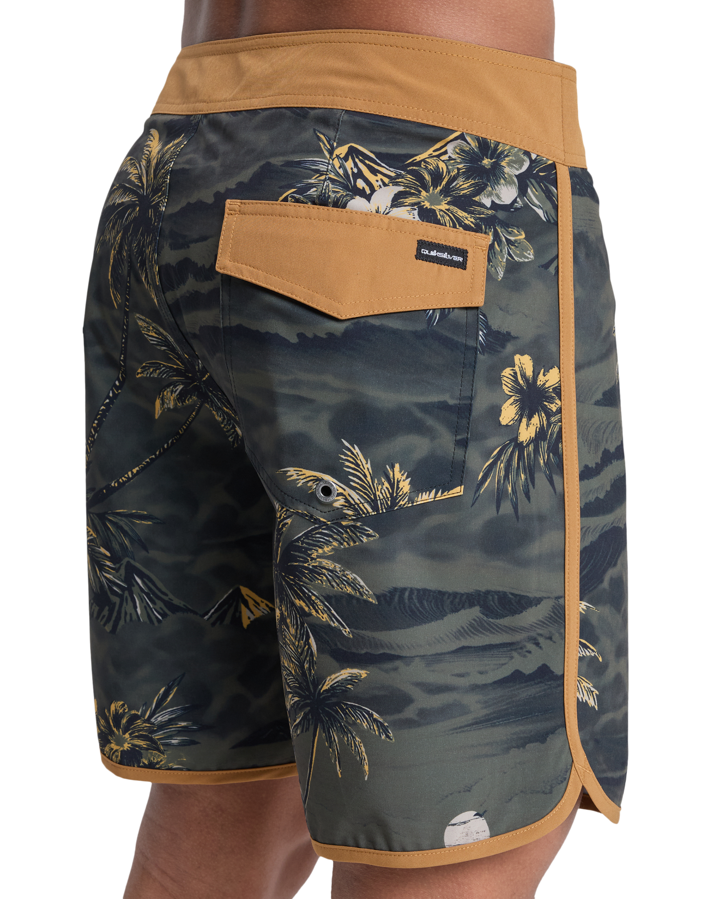 Mens Surfsilk Scallop 18" Boardshorts - Quiksilver Malaysia
