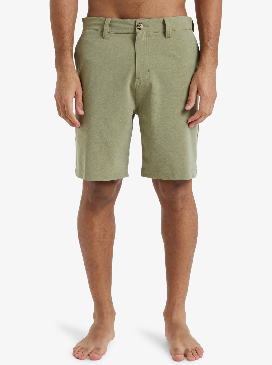 Mens Union Heather Amphibian 19" Hybrid Shorts - Quiksilver Malaysia