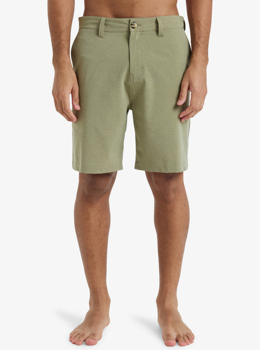 Mens Union Heather Amphibian 19" Hybrid Shorts - Quiksilver Malaysia