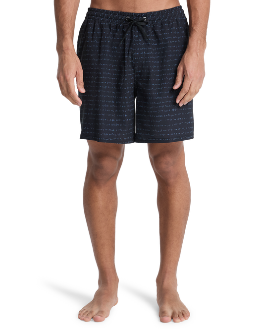 Mens Stretch Printed Volley 17" Swim Shorts - Quiksilver Malaysia