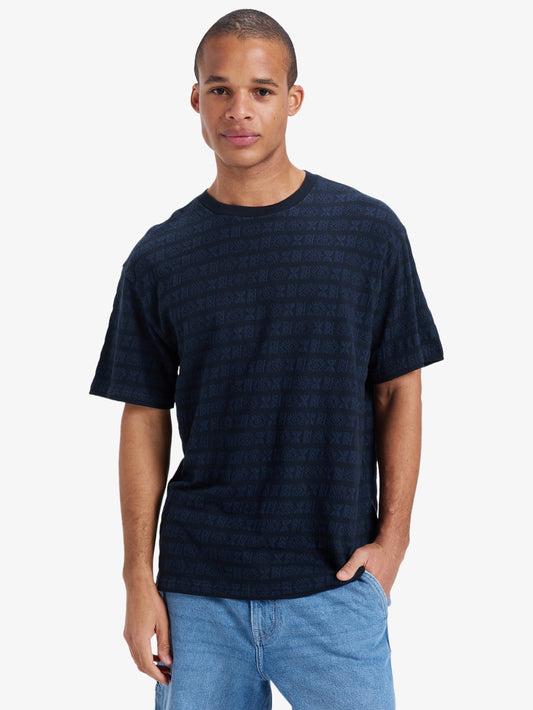 Mens Wind Jacquard T-Shirt