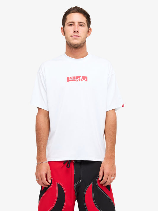Mens YG Impaired Surf Short Sleeve Surf T-Shirt - Quiksilver Malaysia