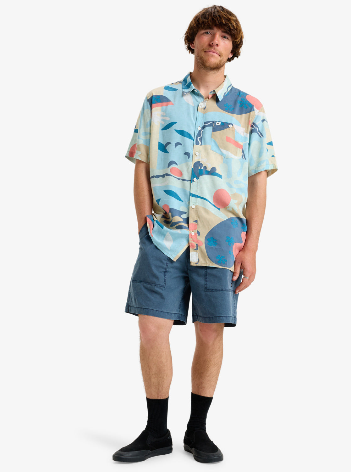 Mens Safe Paradise Shirt - Quiksilver Malaysia