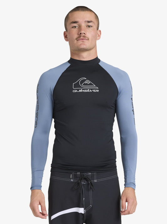 Mens On Tour Long Sleeve Rash Vest - Quiksilver Malaysia
