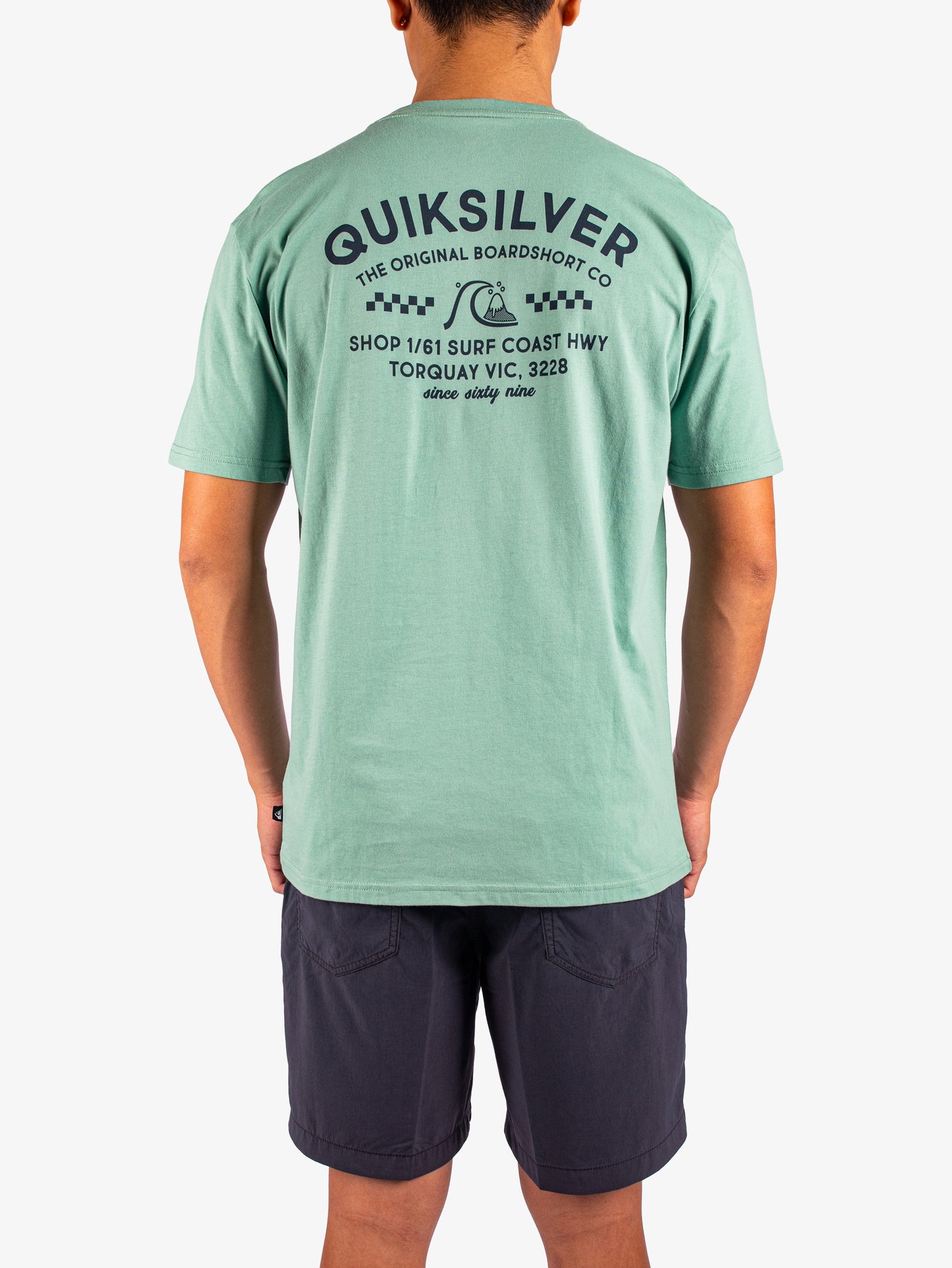 Mens Bricks And Mortar Short Sleeve T-Shirt - Quiksilver Malaysia