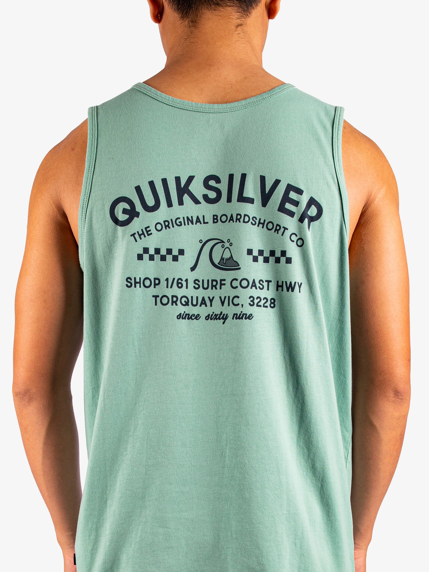 Mens Bricks And Mortar ID Muscle Tee - Quiksilver Malaysia