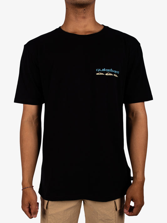 Mens Stacked Line Up T-Shirt - Quiksilver Malaysia