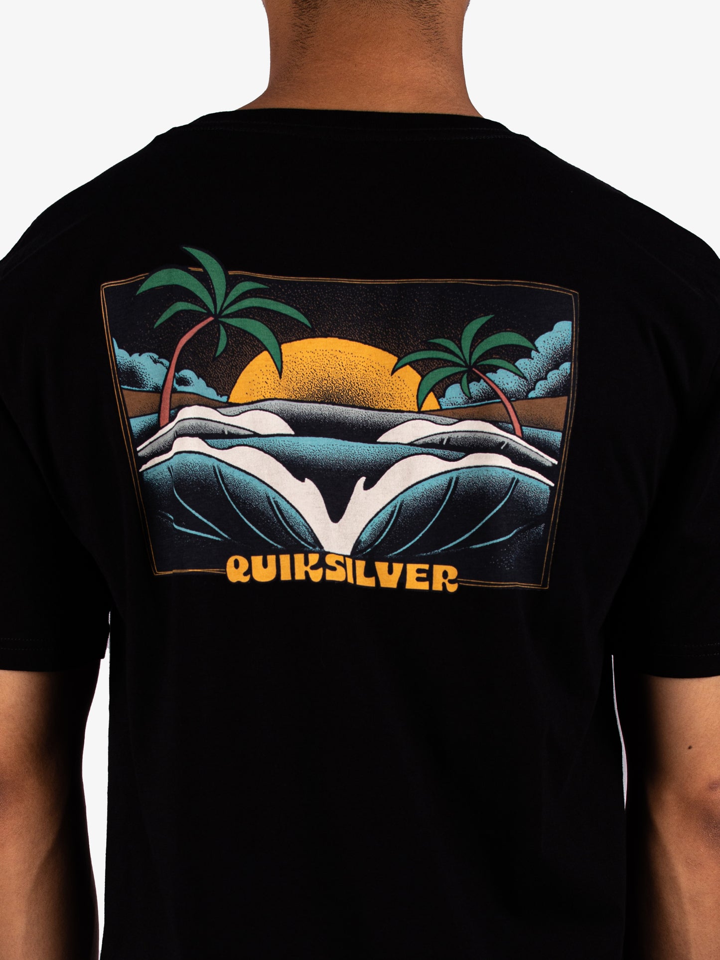 Mens Nocturnal Waves T-Shirt - Quiksilver Malaysia