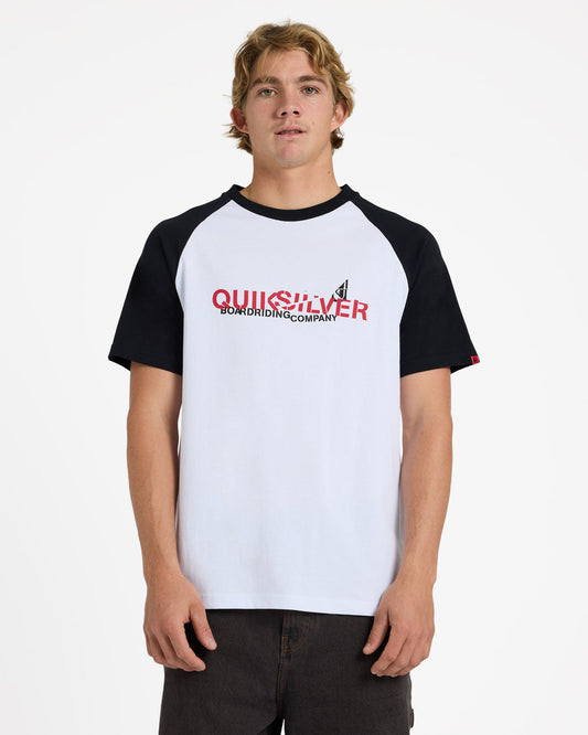 Mens Young Gun Split Raglan T-Shirt