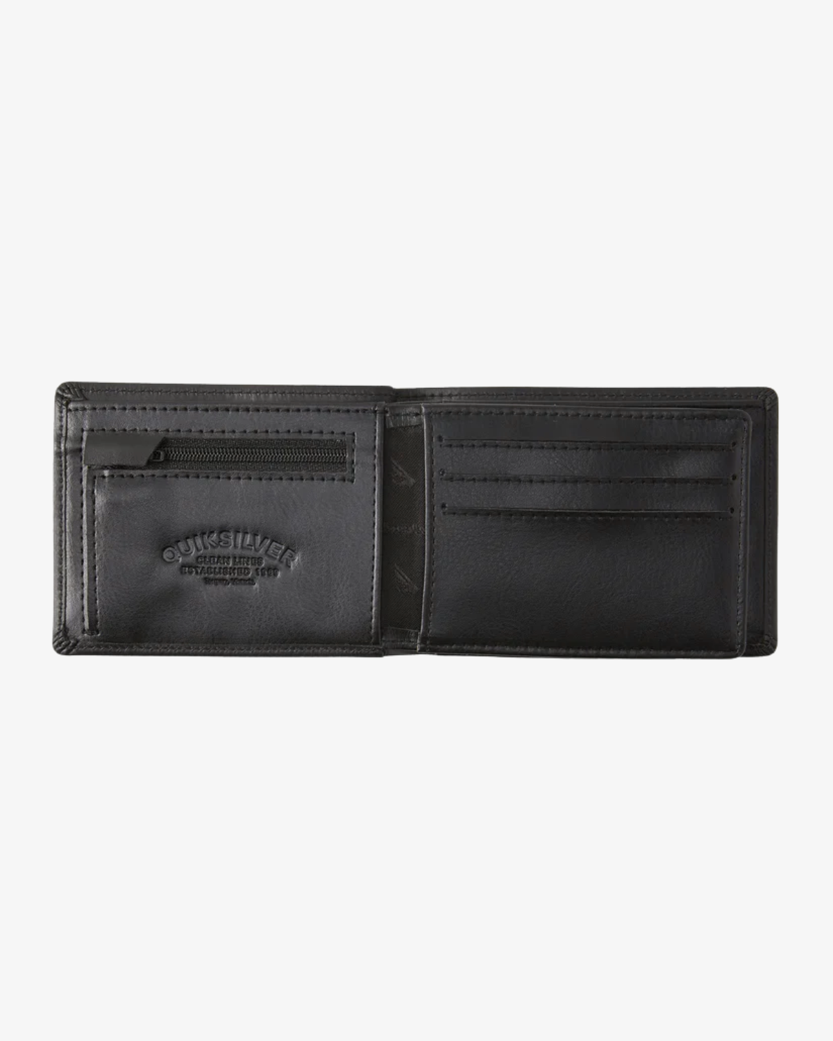 Mens Mac Tri-Fold Leather Wallet - Quiksilver Malaysia