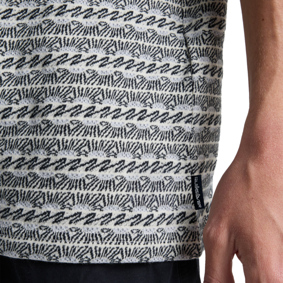 Mens Okano Jacquard T-Shirt - Quiksilver Malaysia