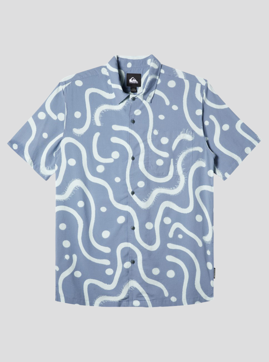 Mens Beach Club Casual Short Sleeve Shirt - Quiksilver Malaysia