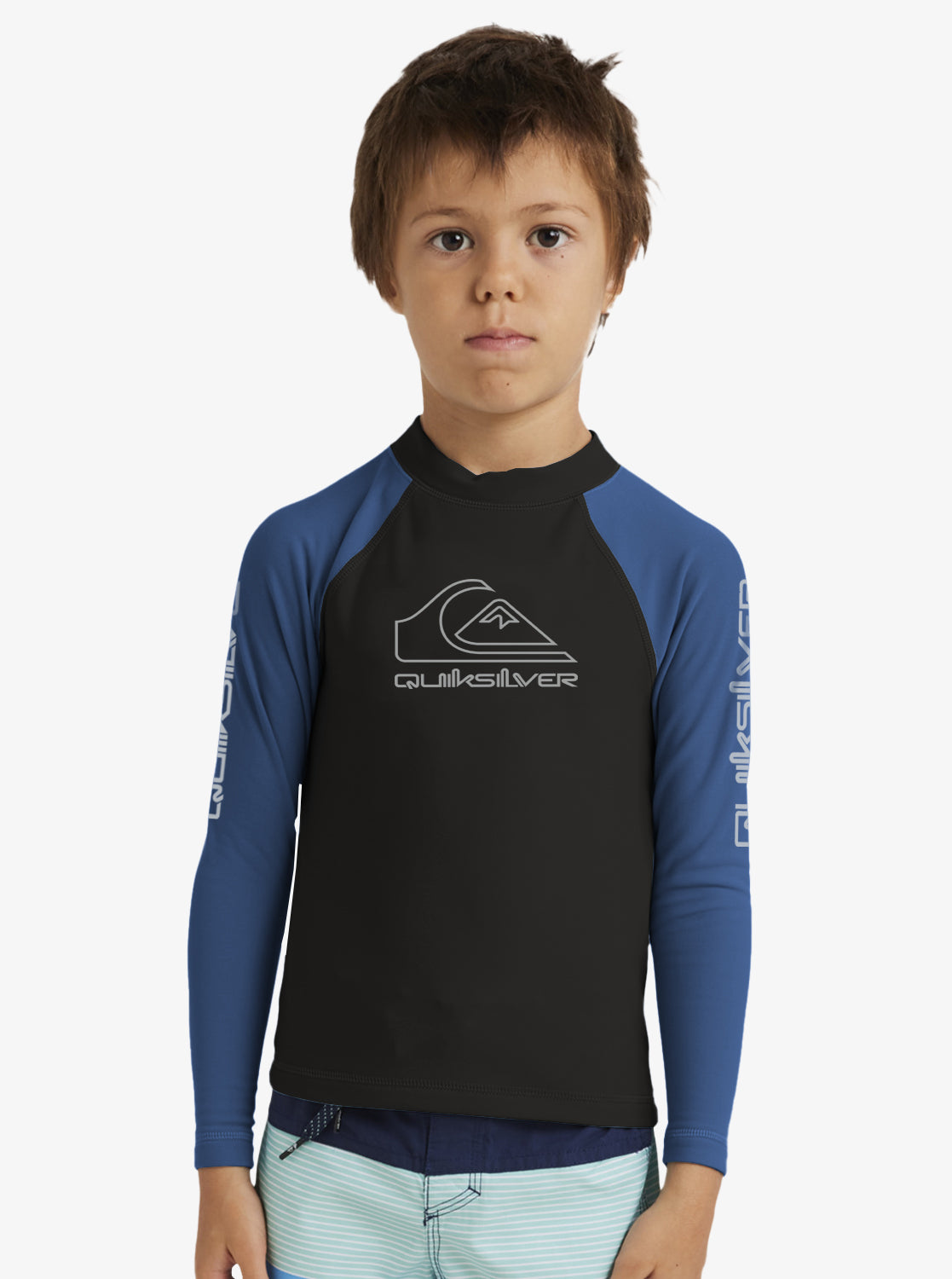 Boys On Tour Long Sleeve Rashguard ID - Quiksilver Malaysia