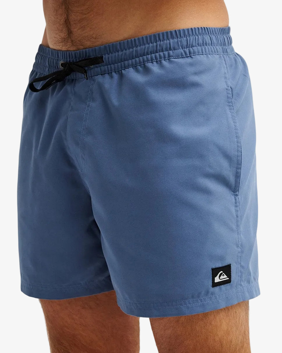 Mens Everyday Solid Volley 15 Inch Shorts
