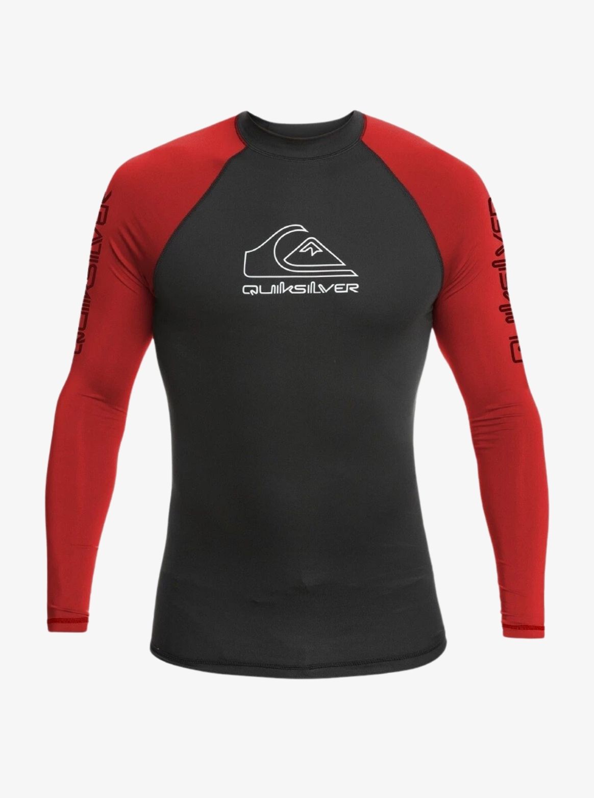 Mens On Tour Long Sleeves Rash Vest ID - Quiksilver Malaysia