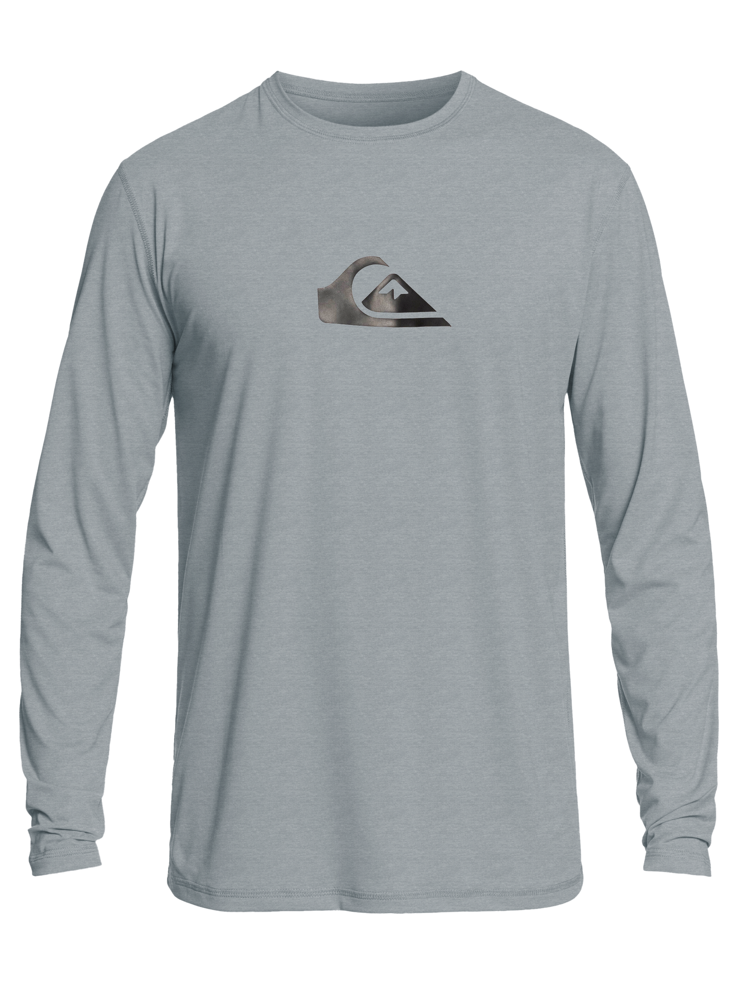Mens Solid Streak Long Sleeve Surf T-Shirt