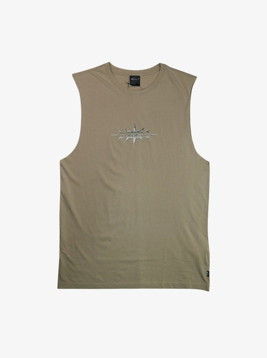 Mens Thorn Badge Muscle Tee ID - Quiksilver Malaysia