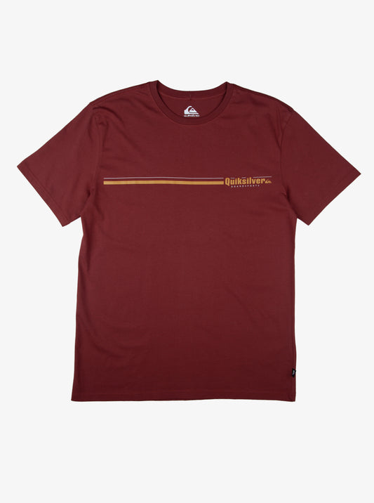 Mens Quik Speed Stripe Short Sleeves Tee - Quiksilver Malaysia