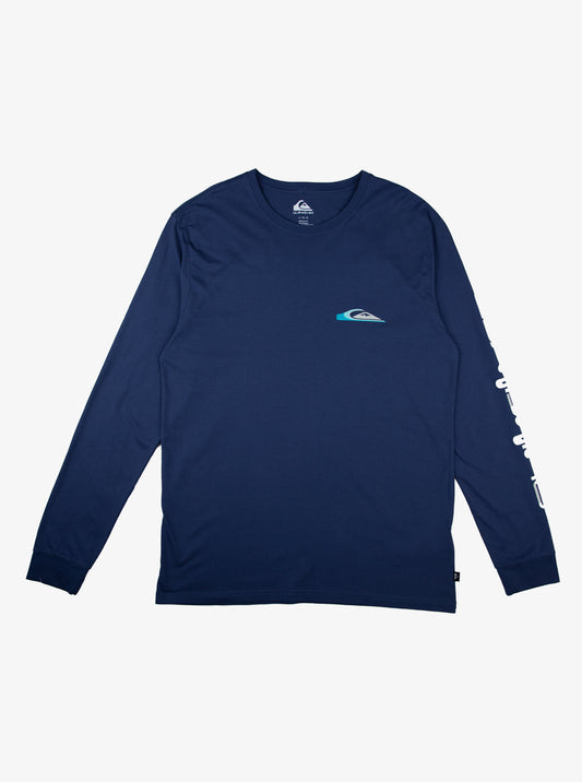 Mens Warp Drive Long Sleeves T-Shirt - Quiksilver Malaysia