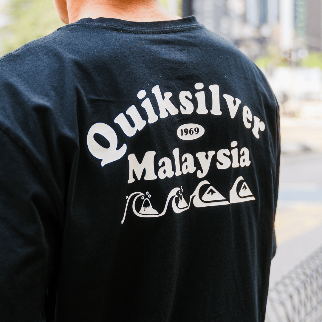 Mens Malaysia Trip Destination T-Shirt - Quiksilver Malaysia