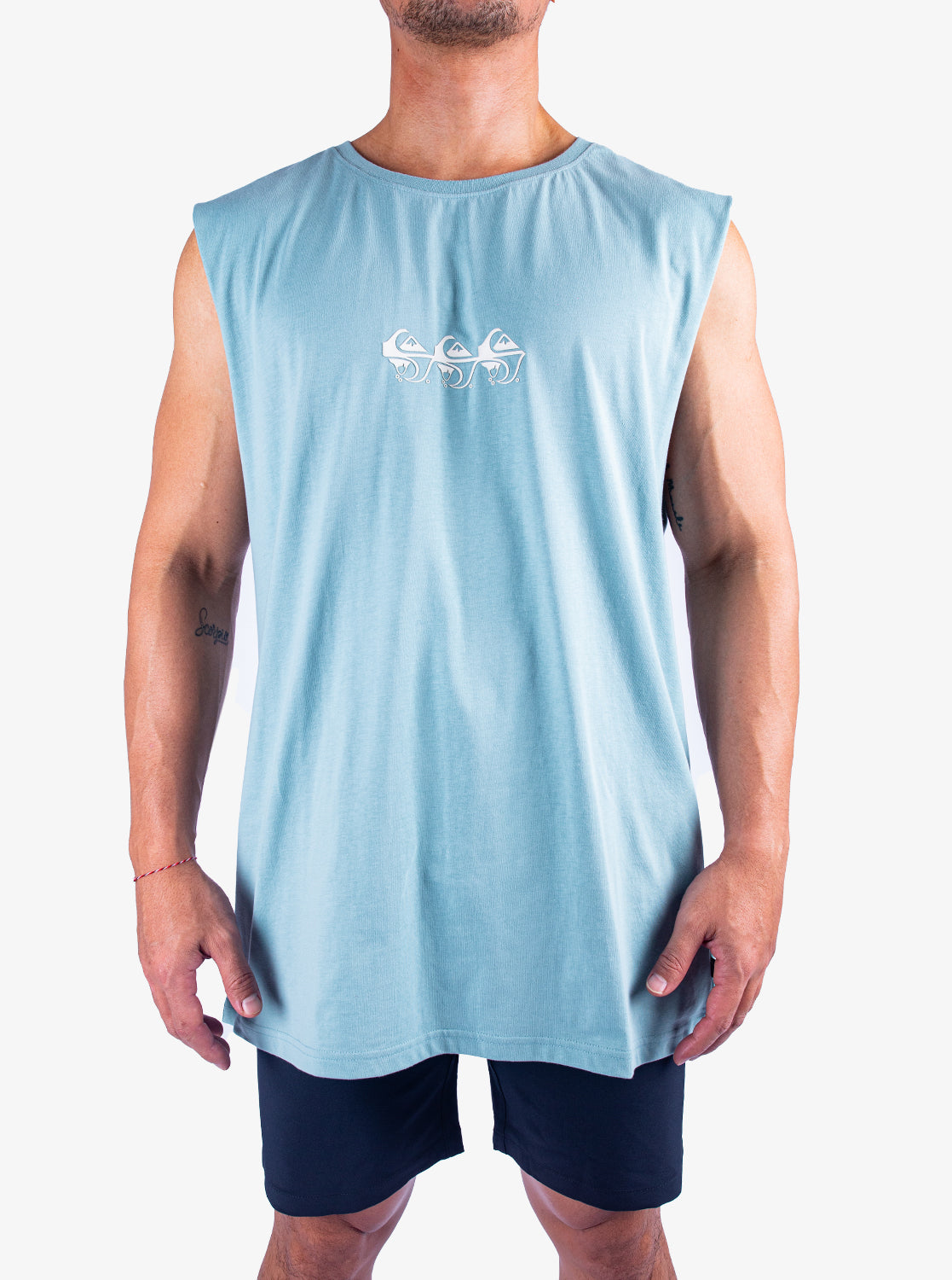 Mens Ticket To The Beach Muscle Tee - Quiksilver Malaysia