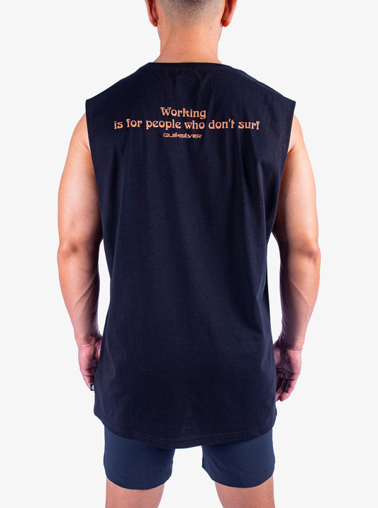 Mens Ticket To The Beach Muscle Tee - Quiksilver Malaysia