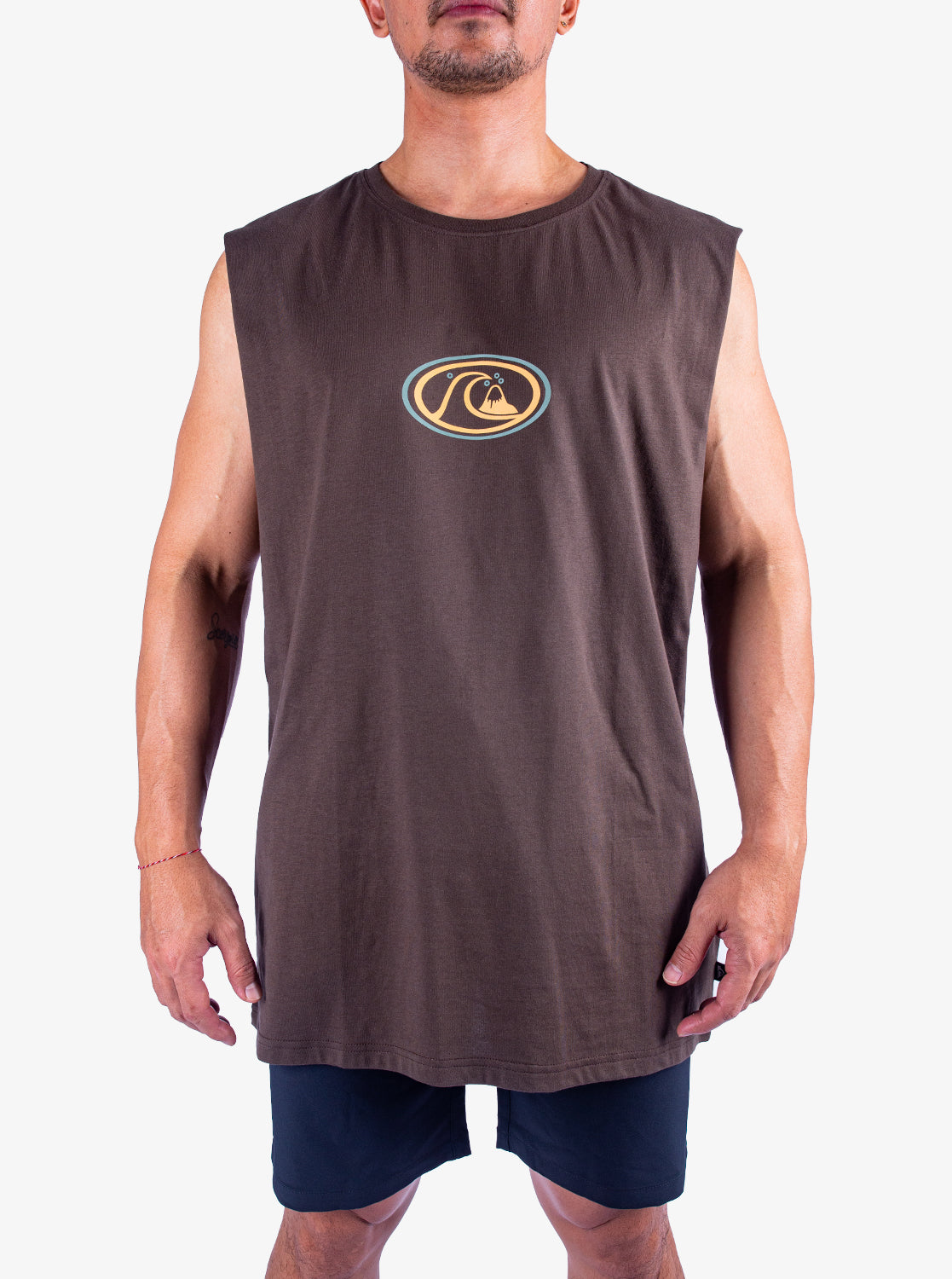 Mens Ticket To The Beach Oval Muscle Tee - Quiksilver Malaysia