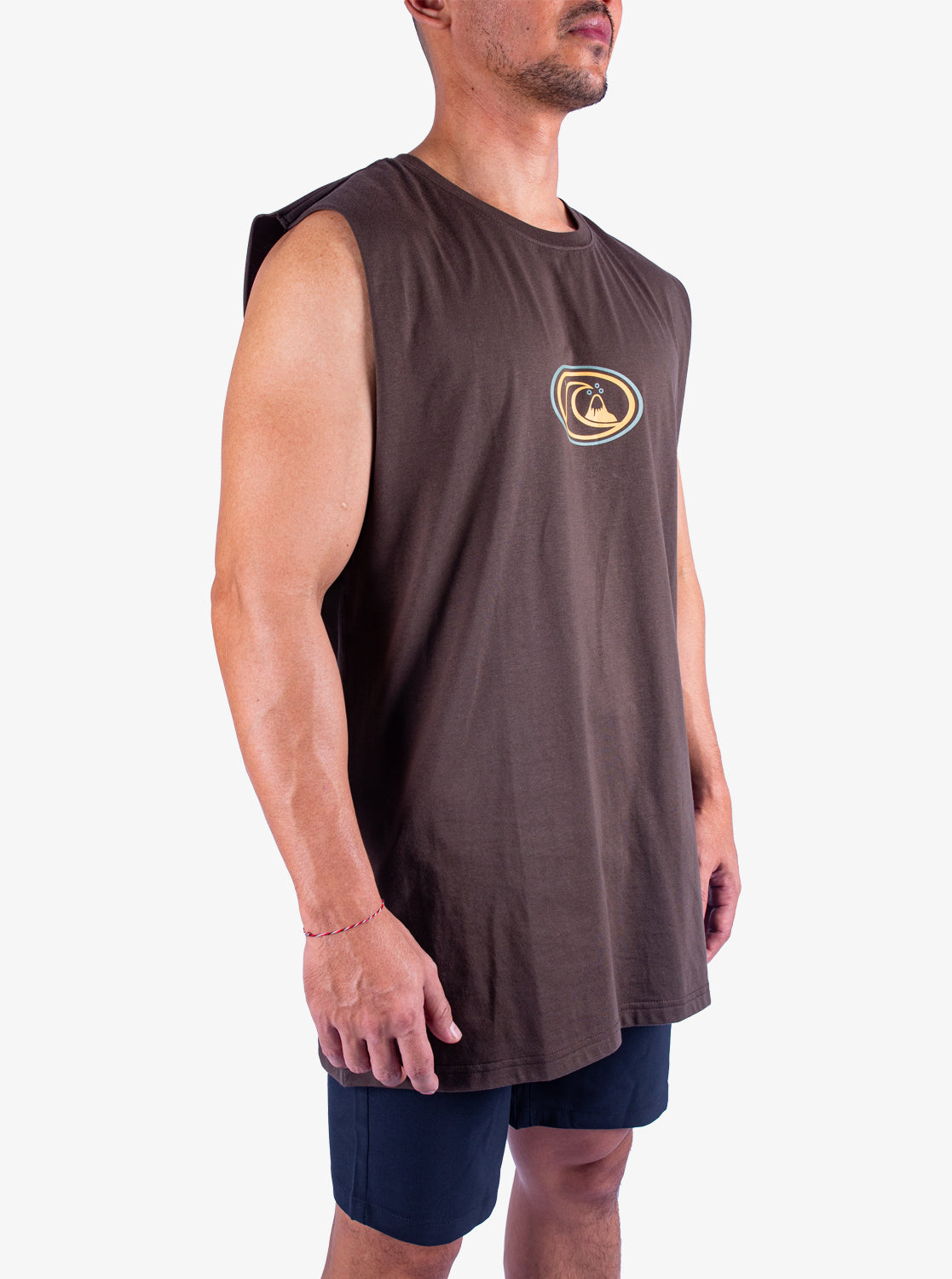 Mens Ticket To The Beach Oval Muscle Tee - Quiksilver Malaysia