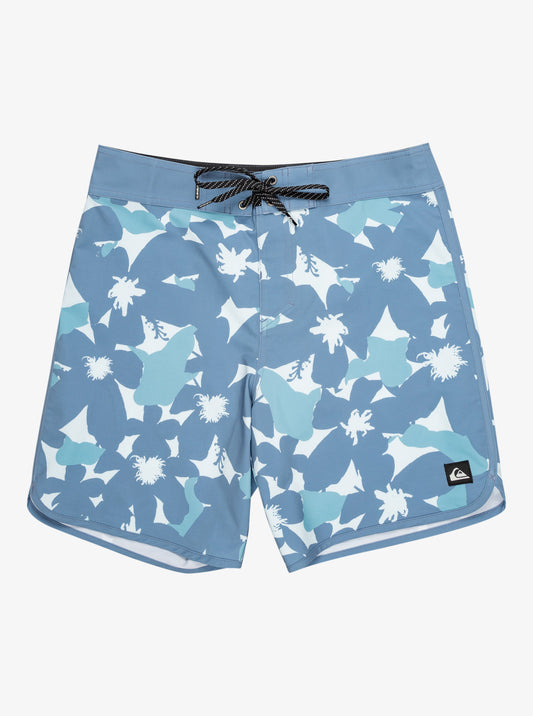 Mens Surfsilk Scallop 18" Boardshorts - Quiksilver Malaysia