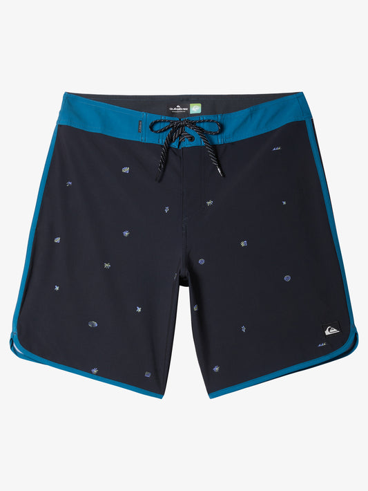 Mens Surfsilk Scallop 18" Boardshorts - Quiksilver Malaysia