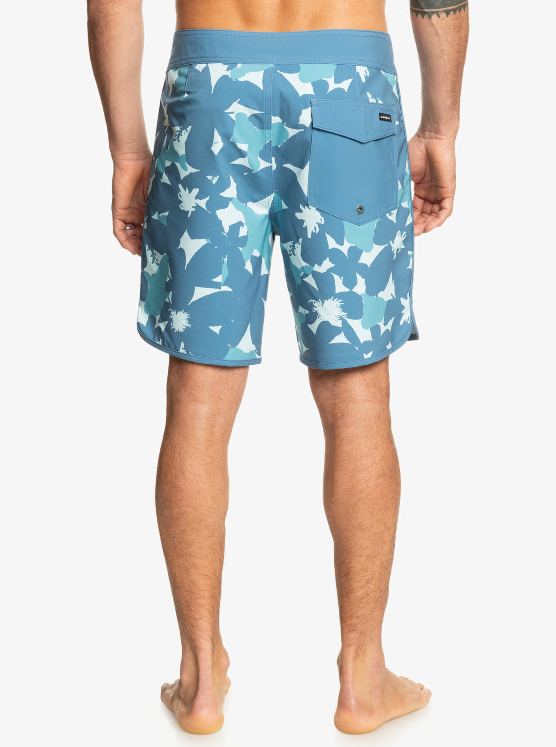 Mens Surfsilk Scallop 18" Boardshorts - Quiksilver Malaysia