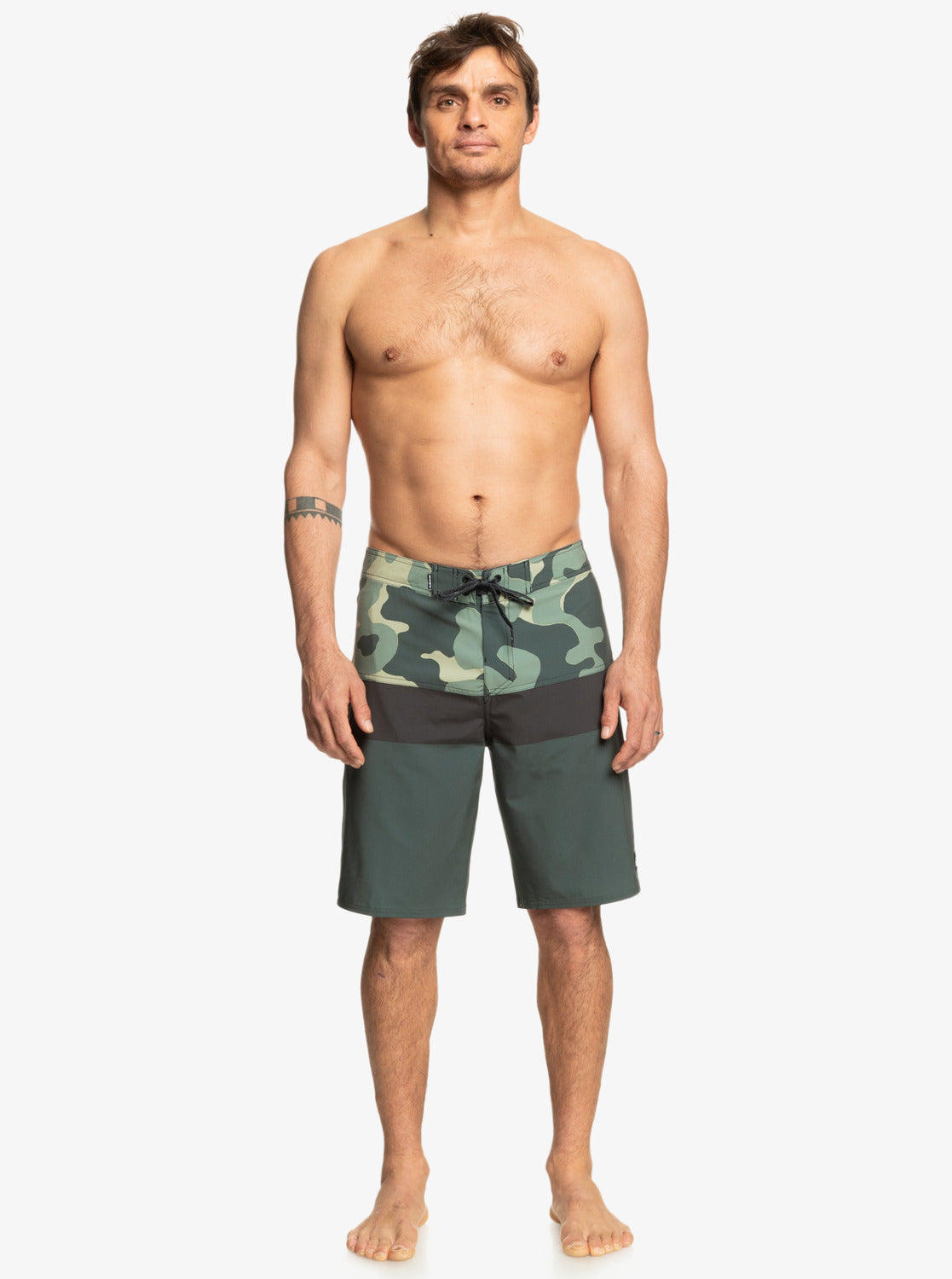 Mens Surfsilk Panel 20" Boardshorts - Quiksilver Malaysia