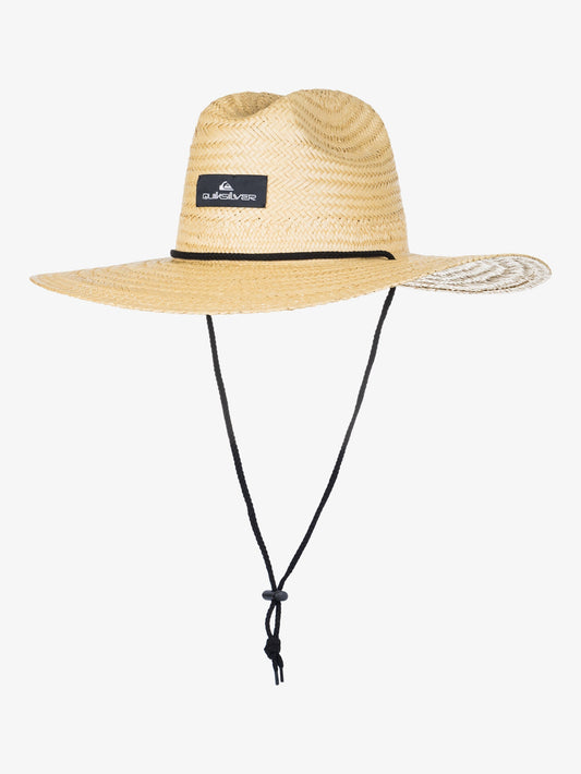 Mens Pierside Packable Lifeguard Straw Hat - Quiksilver Malaysia