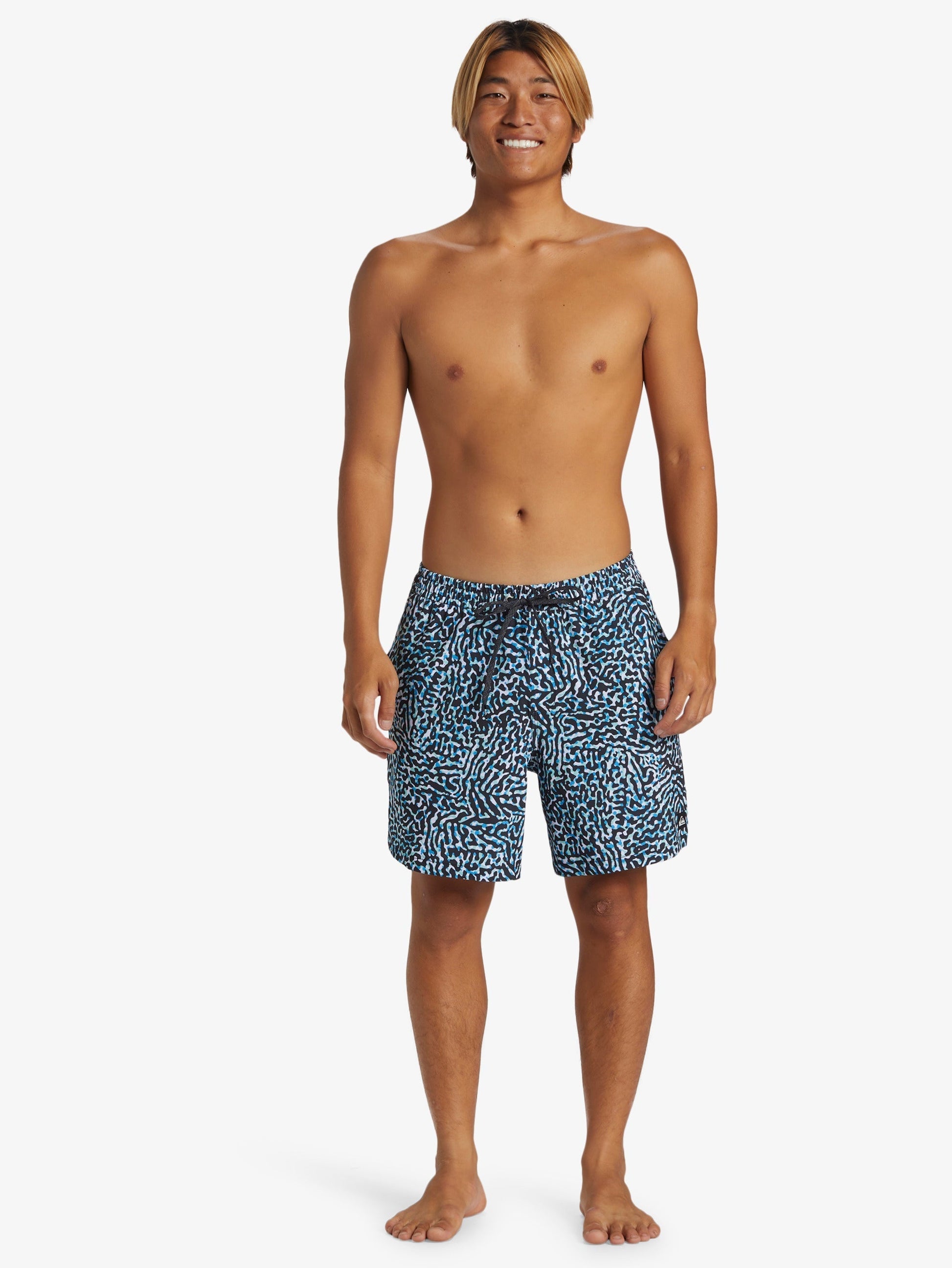 Mens Surfsilk Mix Volley 17" Swim Shorts - Quiksilver Malaysia