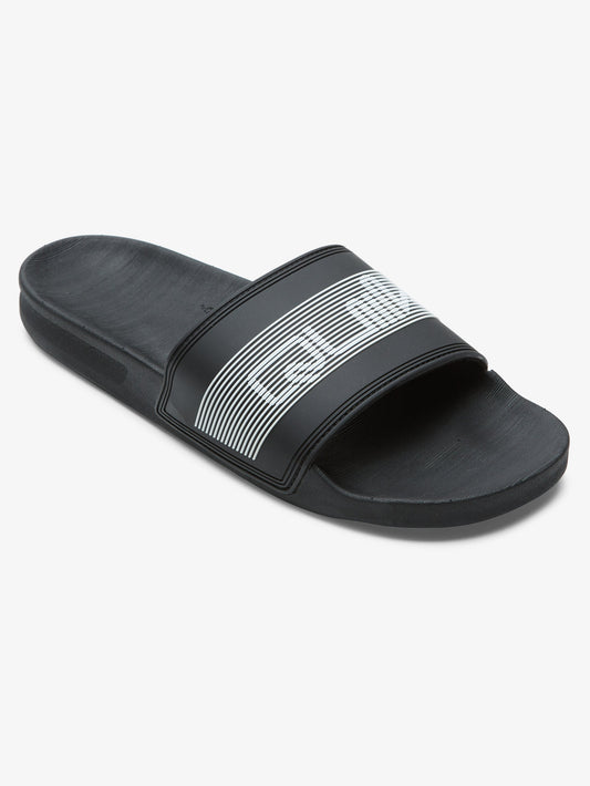 Mens Rivi Wordmark Slide Slider Sandals - Quiksilver Malaysia