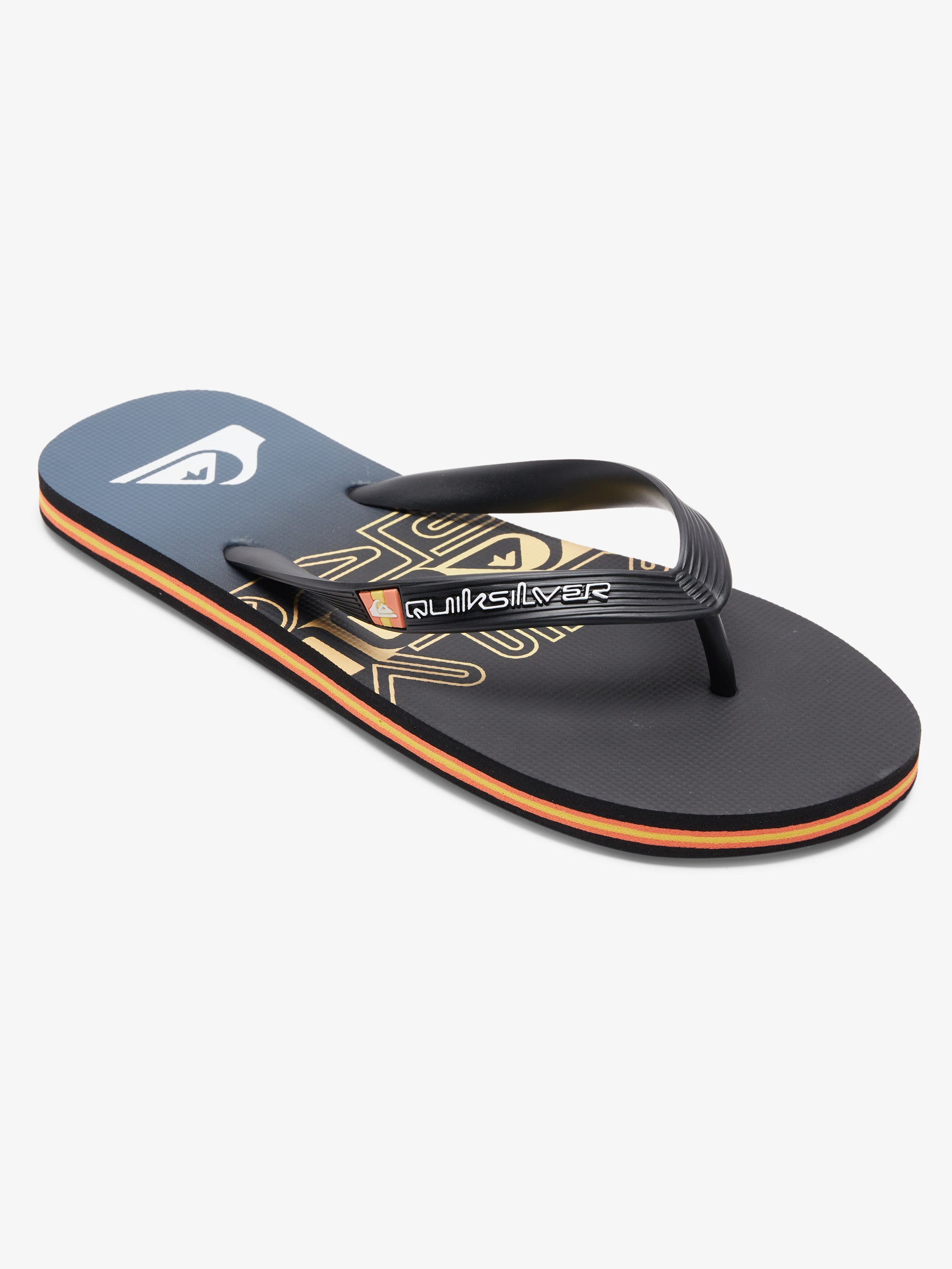 Quiksilver Molokai Wordblock Thongs Flip Flops - Quiksilver Malaysia