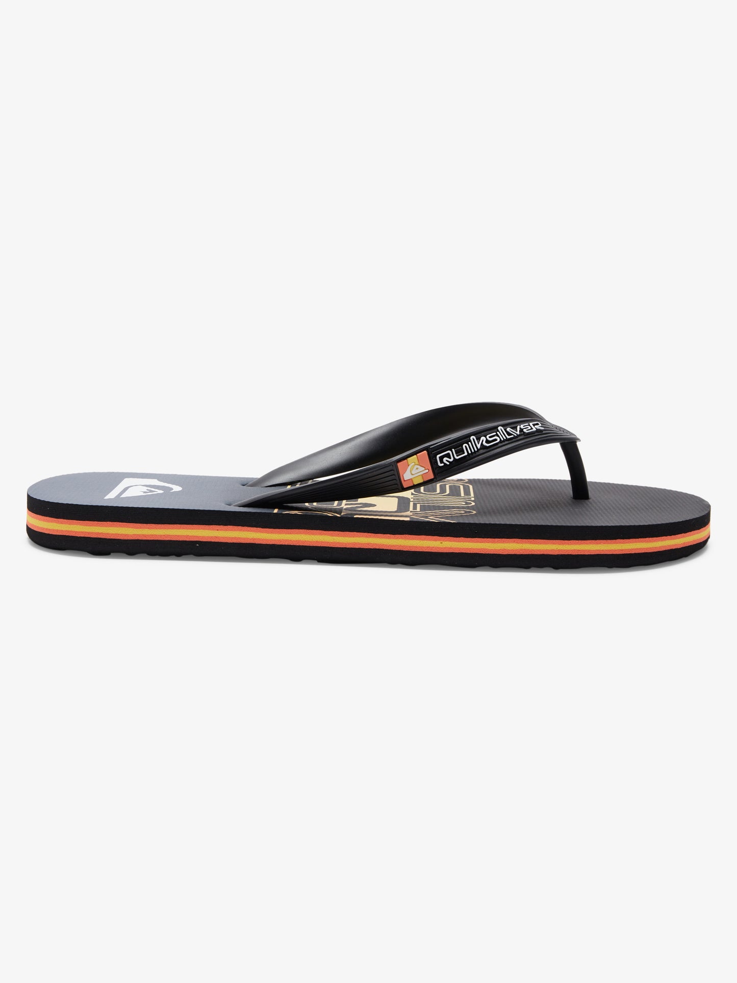 Quiksilver Molokai Wordblock Thongs Flip Flops - Quiksilver Malaysia