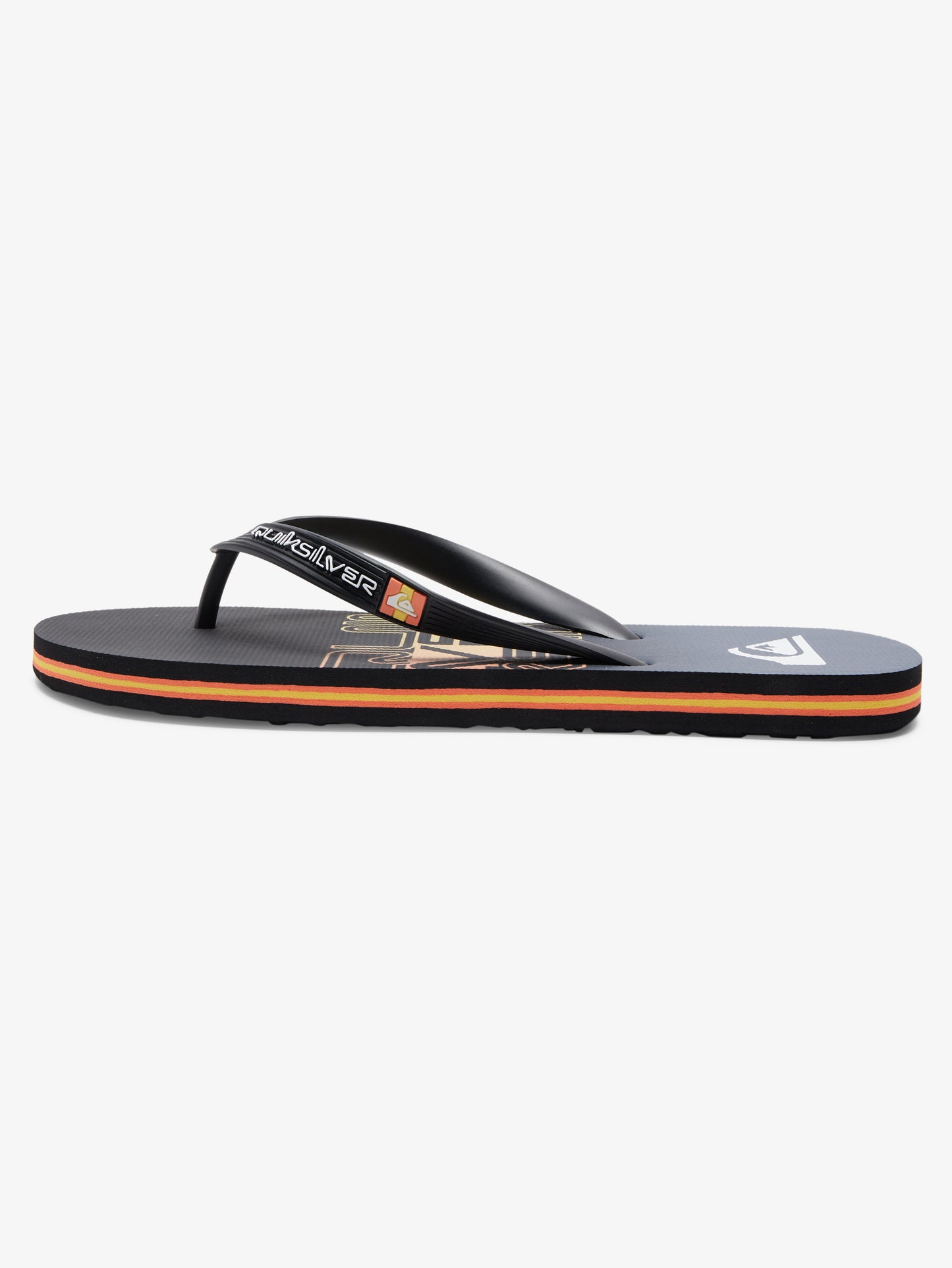 Quiksilver Molokai Wordblock Thongs Flip Flops - Quiksilver Malaysia